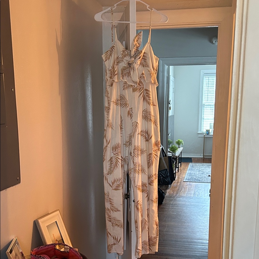 Billabong Floral Print Jumpsuit